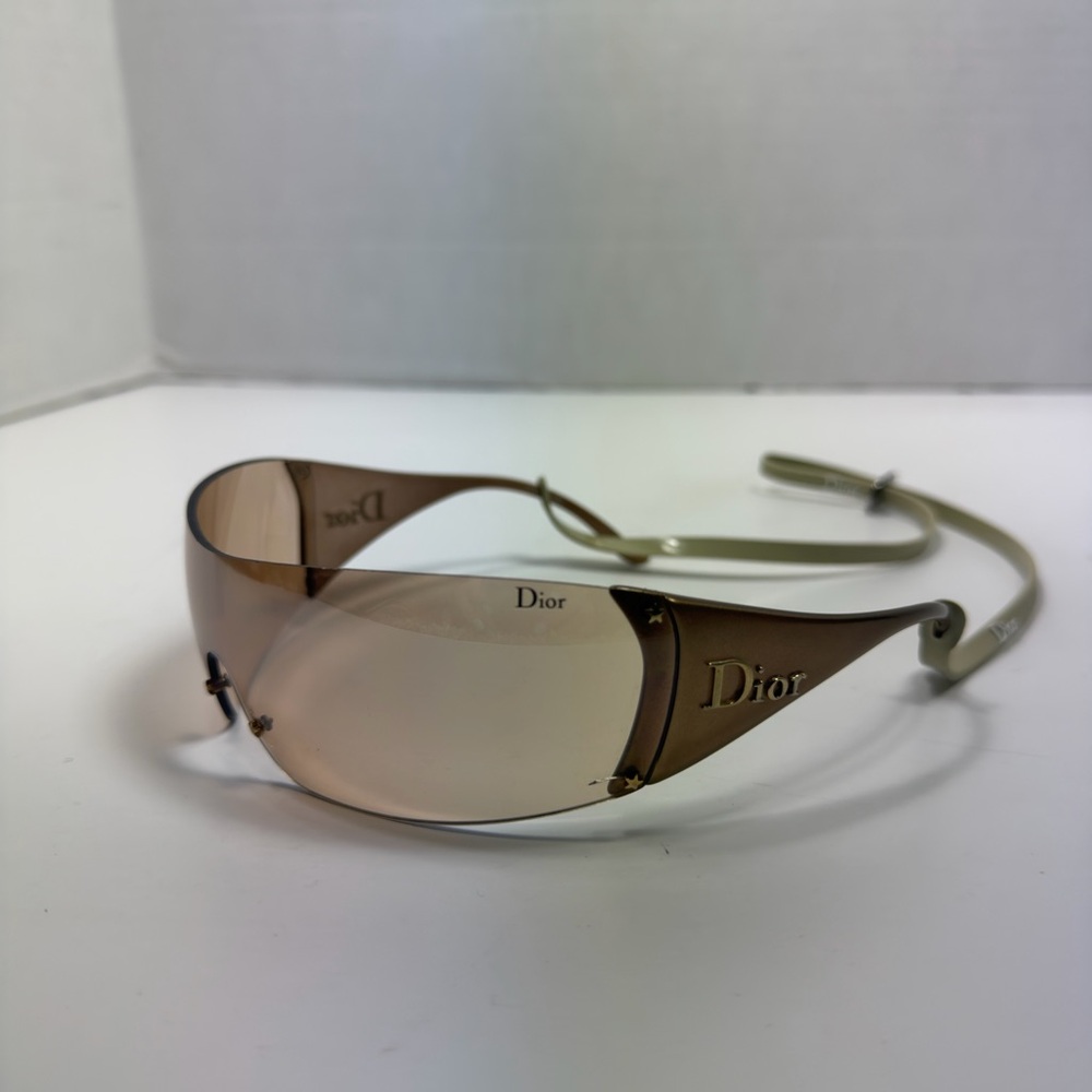 Vintage Christian Dior John Galliano Era Ski 5 Wrap Sunglasses